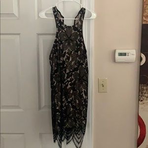 Black and Tan Express dress